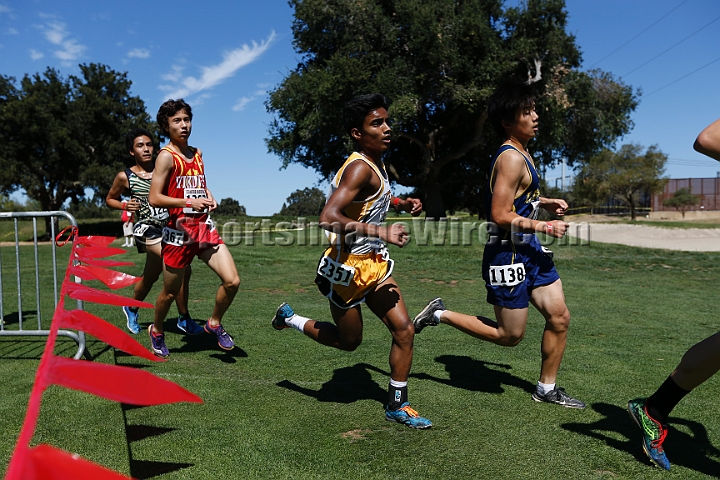 2015SIxcHSD2-034.JPG - 2015 Stanford Cross Country Invitational, September 26, Stanford Golf Course, Stanford, California.